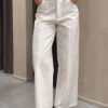 PANTALONE WIDE-LEG EFFETTO STROPICCIATO - JONES - ELEH
