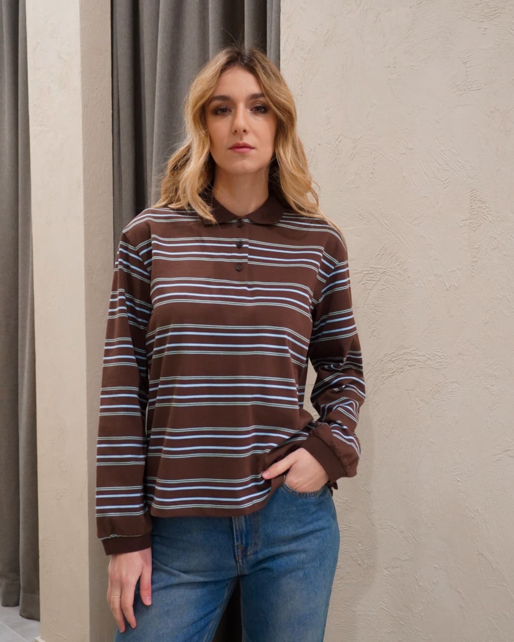 Alternative view of POLO A RIGHE - ELEH