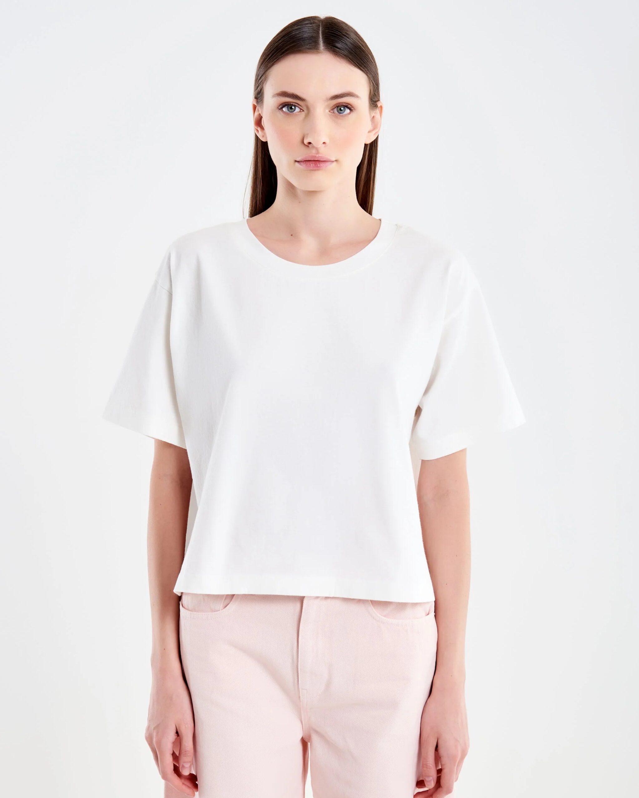 Alternative view of T-SHIRT CROP BOXY-FIT - VICOLO