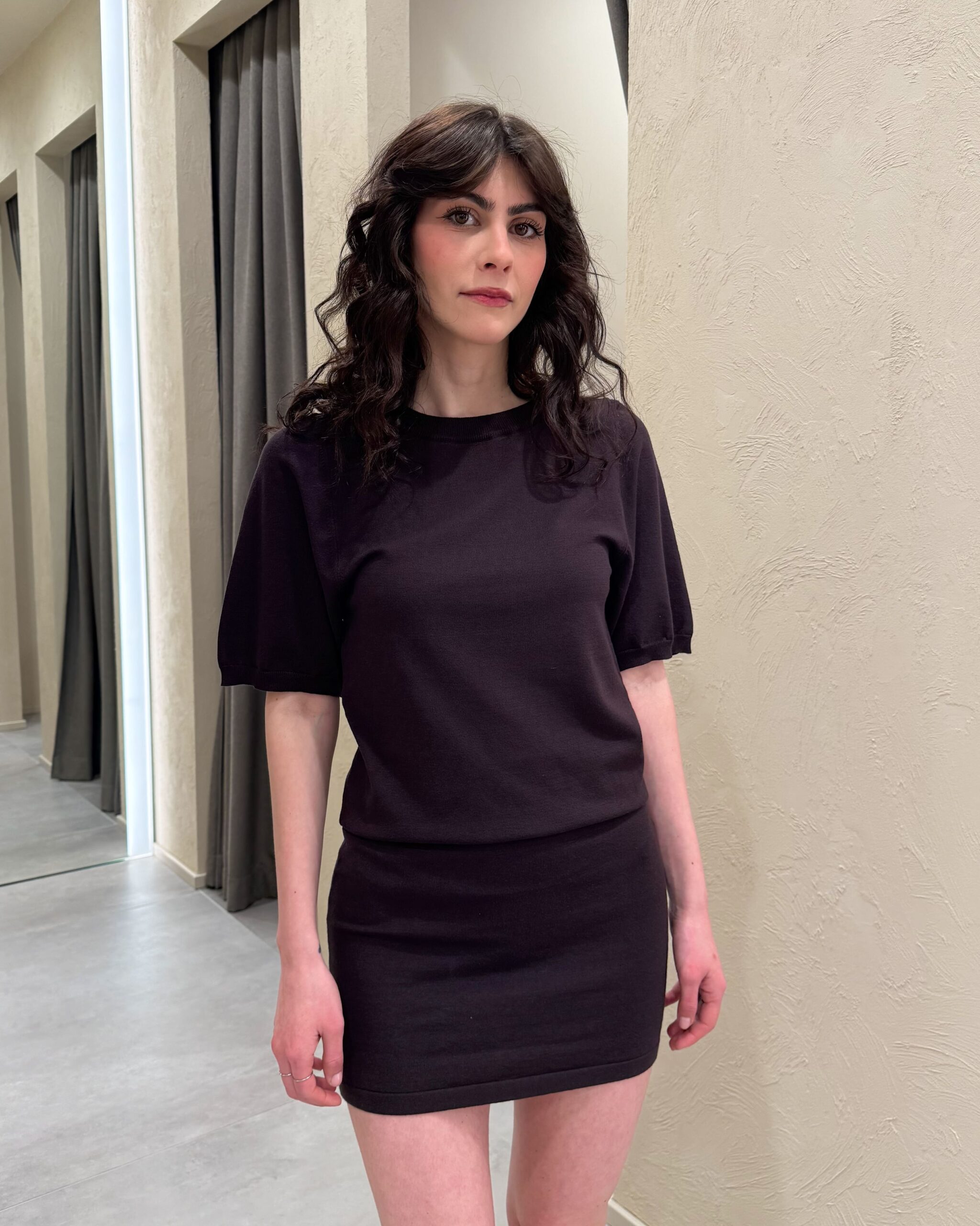 Alternative view of ABITO IN VISCOSA CON MANICA CORTA - KONTATTO