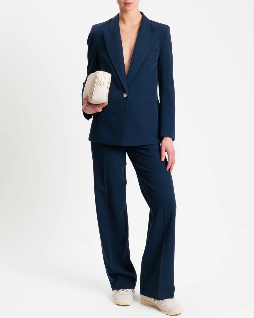 Alternative view of PANTALONE STRAIGHT-LEG GAMBA AMPIA - GIULIA - VICOLO