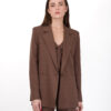 BLAZER MONOPETTO 100% LYOCELL - LEONNIE - FACE TO FACE STYLE