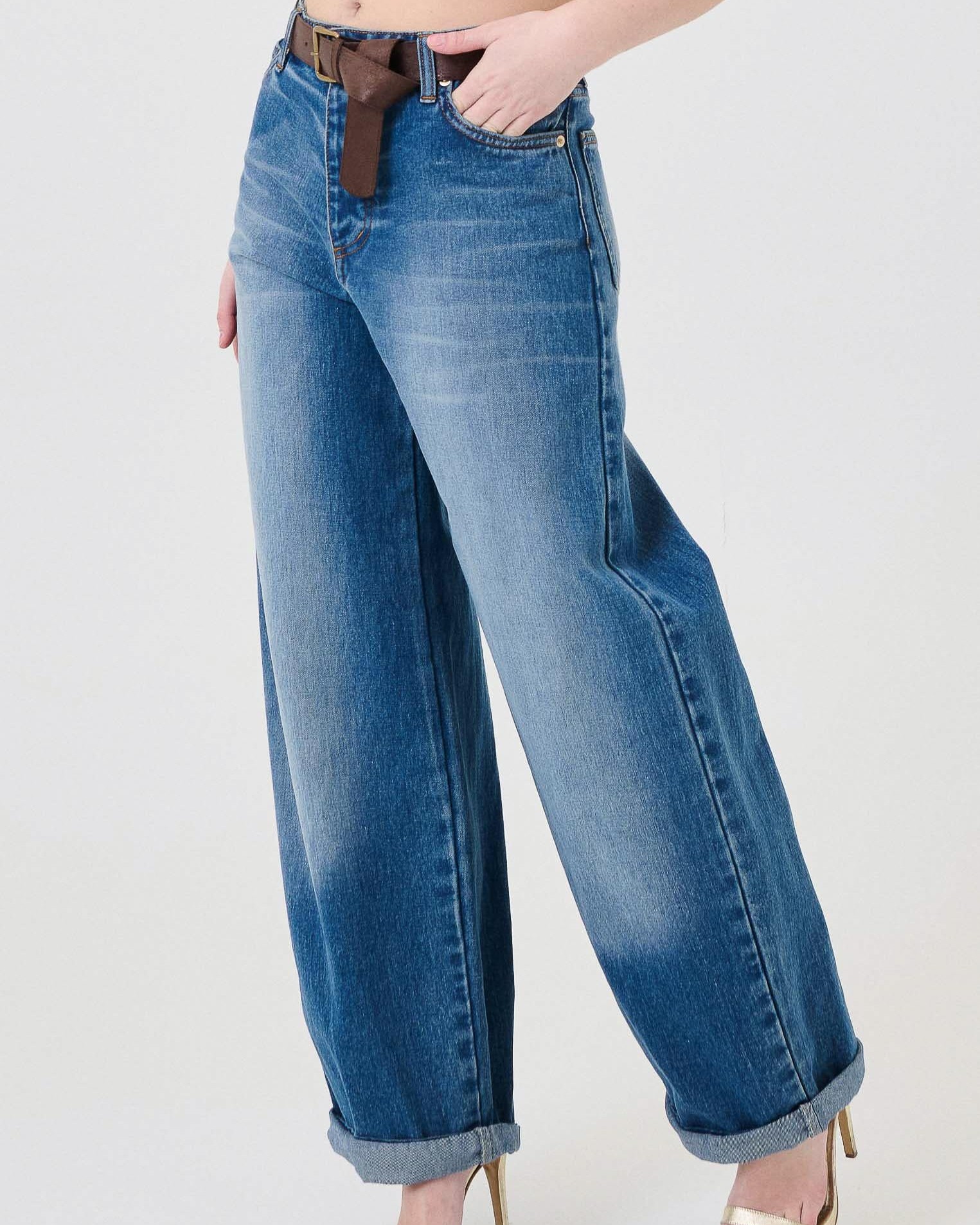 JEANS BALLOON LOOSE-FIT - SOUVENIR