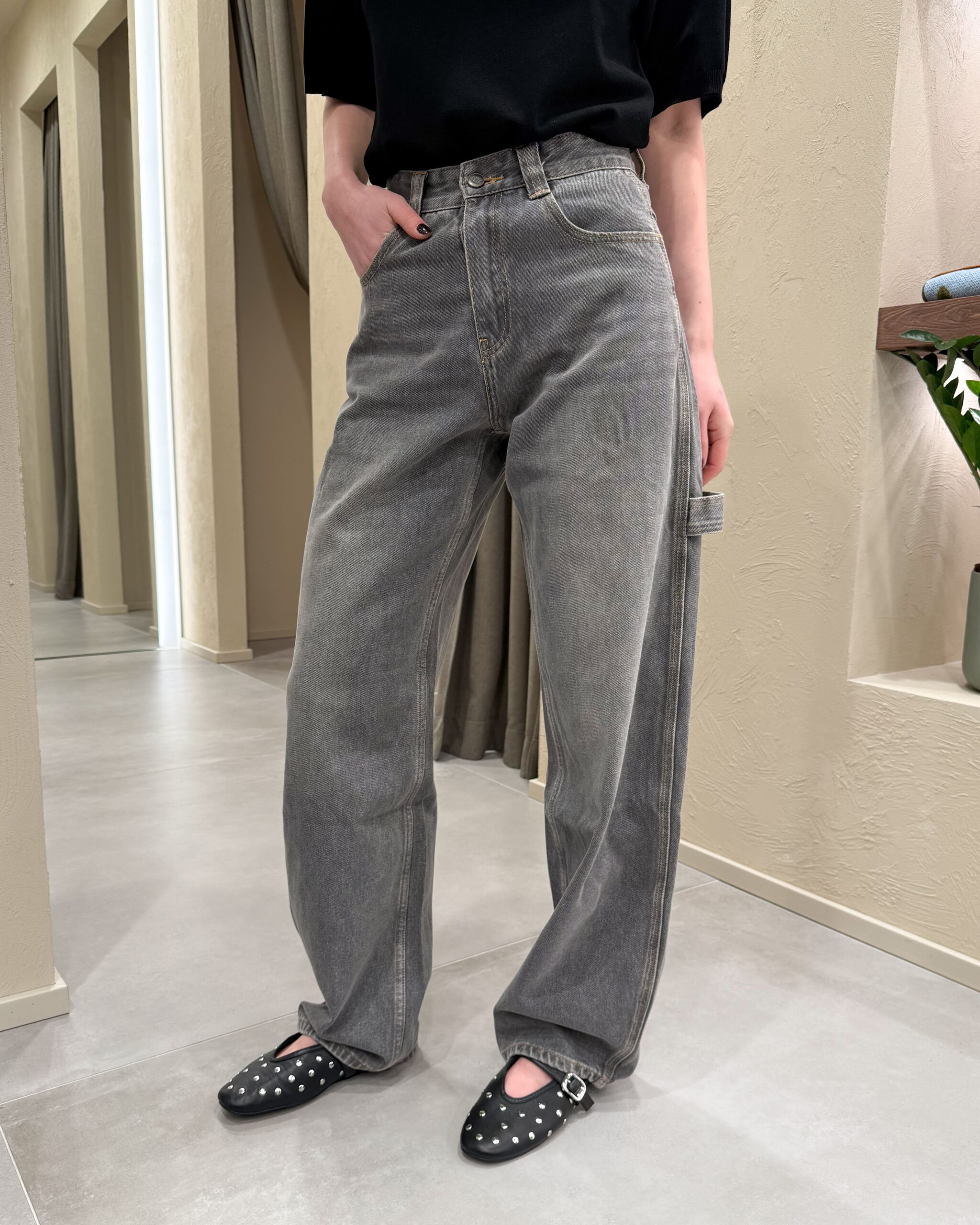 JEANS WORKER BARREL-FIT - ELEH