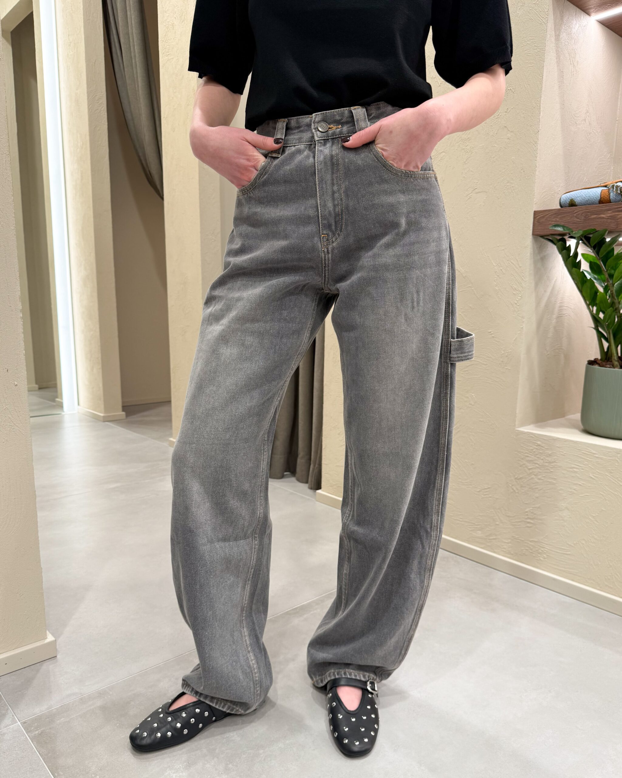 Alternative view of JEANS WORKER BARREL-FIT - ELEH