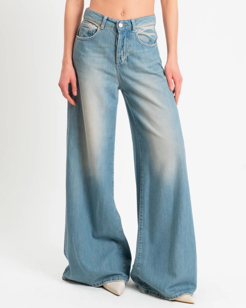 JEANS PALAZZO SABBIATO - CAMI - PHILIA LOFT