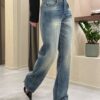 JEANS STRAIGHT-LEG LAVAGGIO DELAVÉ - ADRIANA - VICOLO