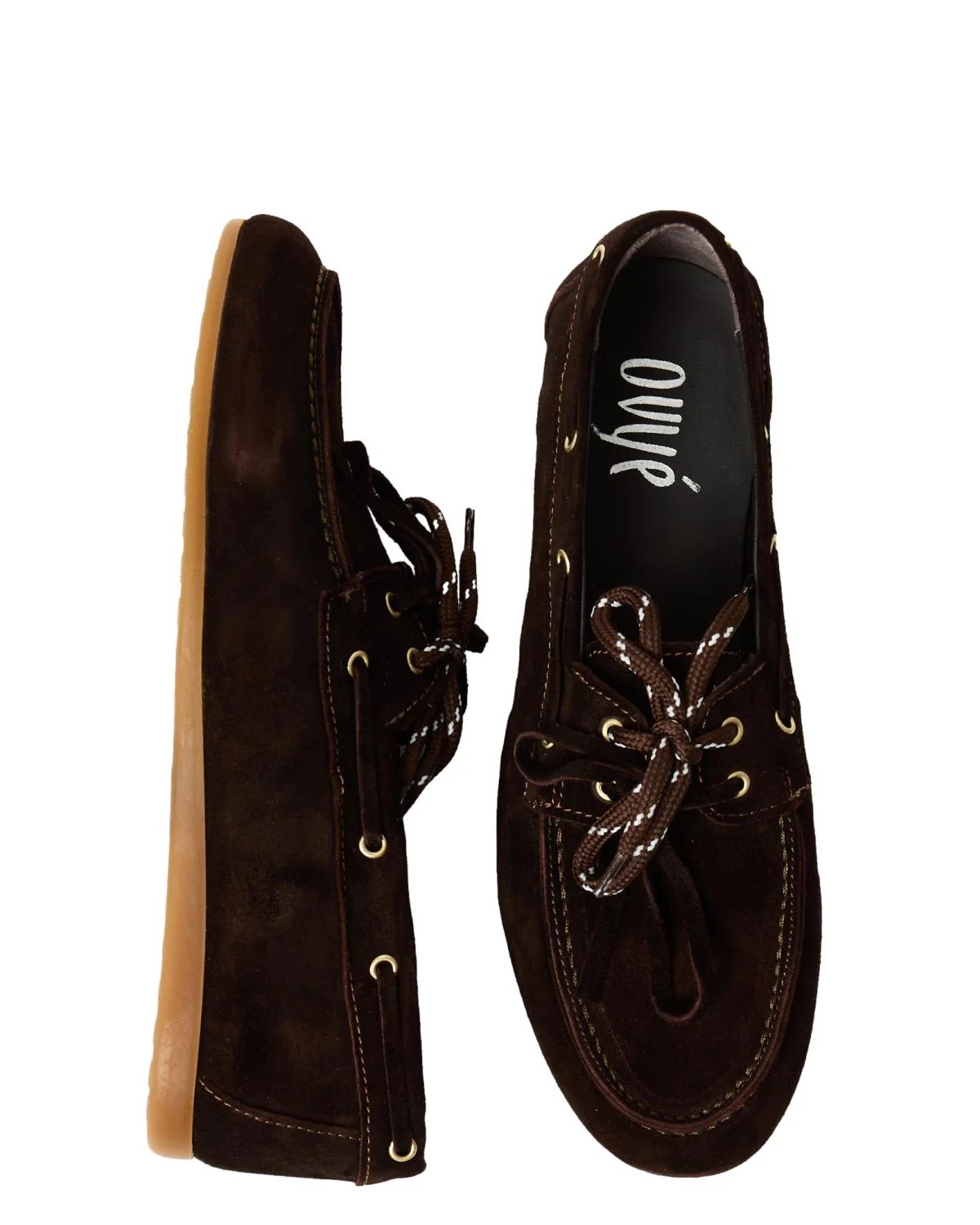 MOCASSINO BARCA IN CAMOSCIO - OVYÉ