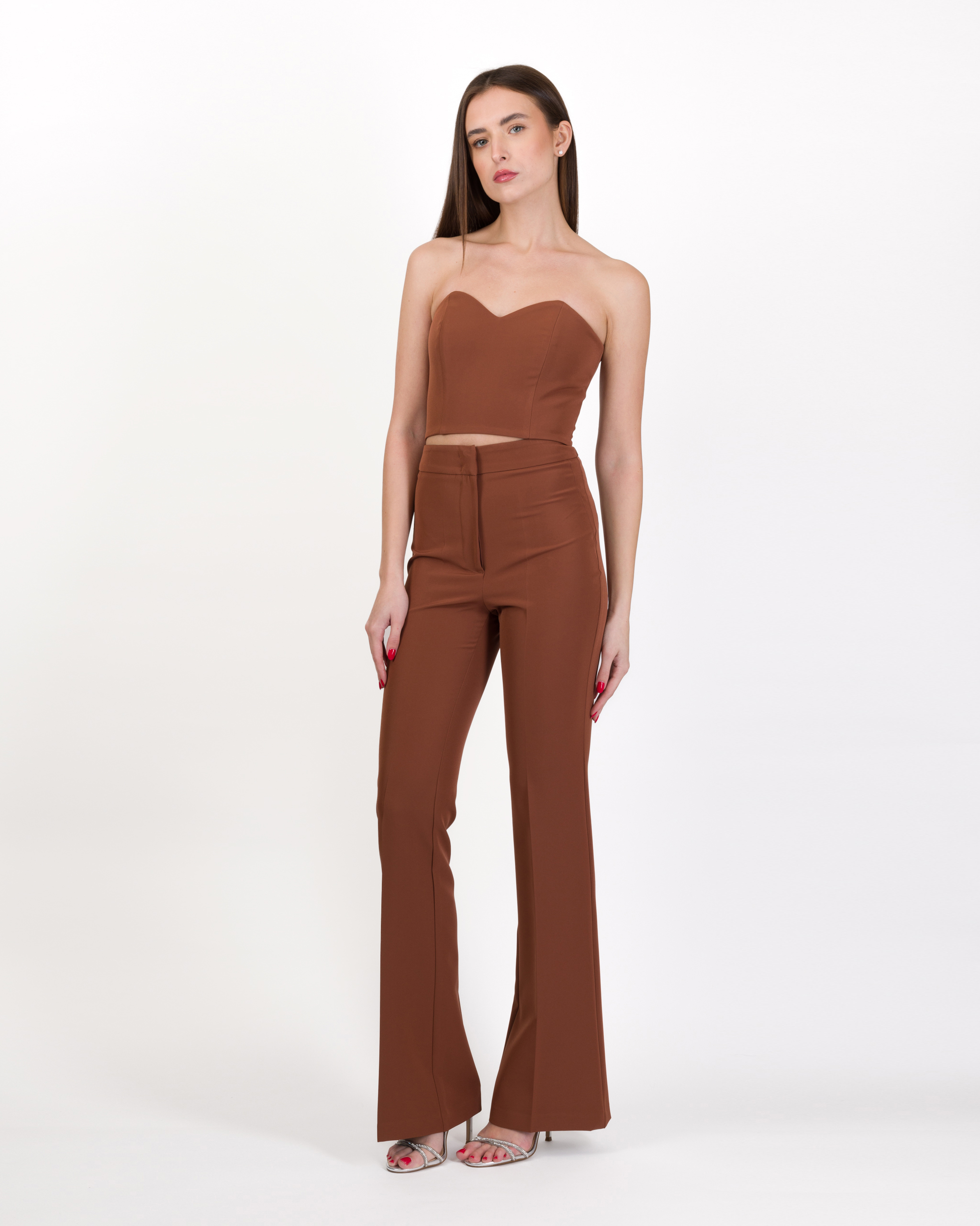 Alternative view of PANTALONE FLARE FULL-LENGHT - MUSA BASIC - SILENCE LIMITED