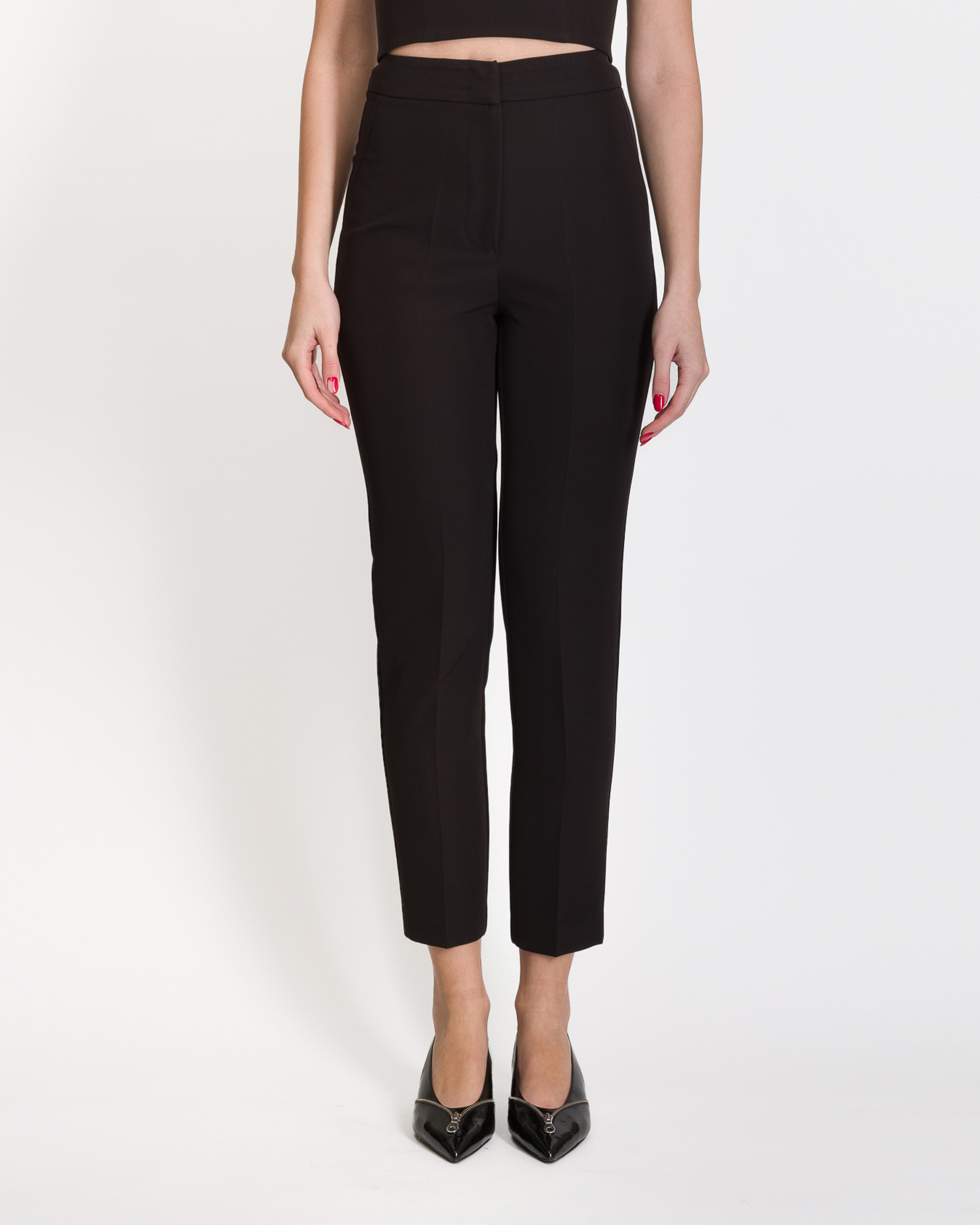 Alternative view of PANTALONE A SIGARETTA - MUSA/LIBRA BASIC - SILENCE LIMITED