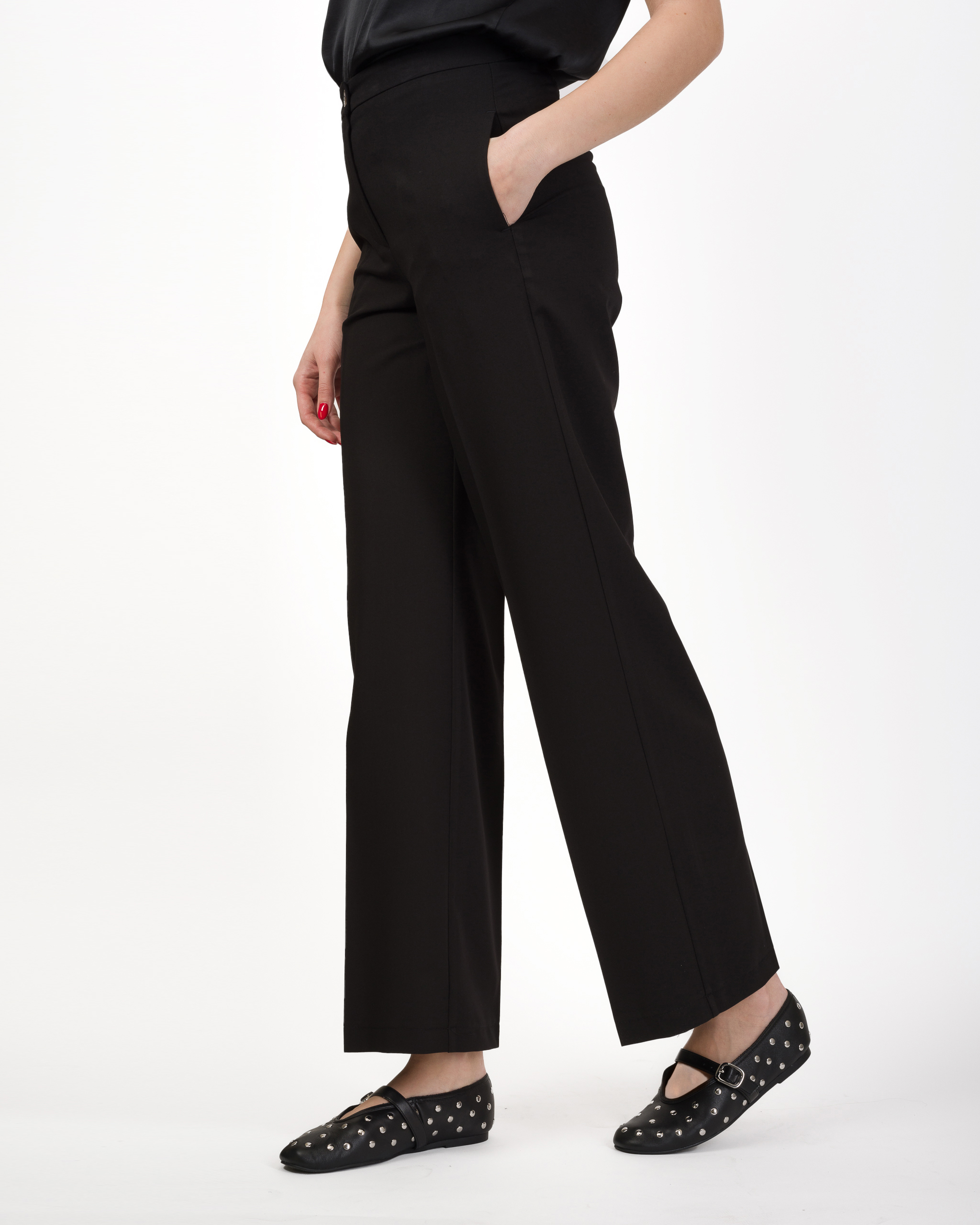 Alternative view of PANTALONE STRAIGHT-LEG GAMBA AMPIA - GIULIA - VICOLO