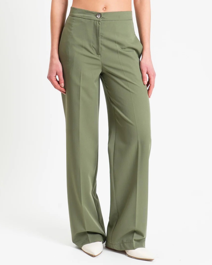 PANTALONE STRAIGHT-LEG GAMBA AMPIA - GIULIA - VICOLO