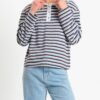 MAGLIA POLO A RIGHE CON SPALLINE - PHILIA LOFT