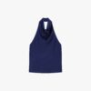 TOP HALTER SATINATO CON SCHIENA SCOPERTA - IMPERIAL