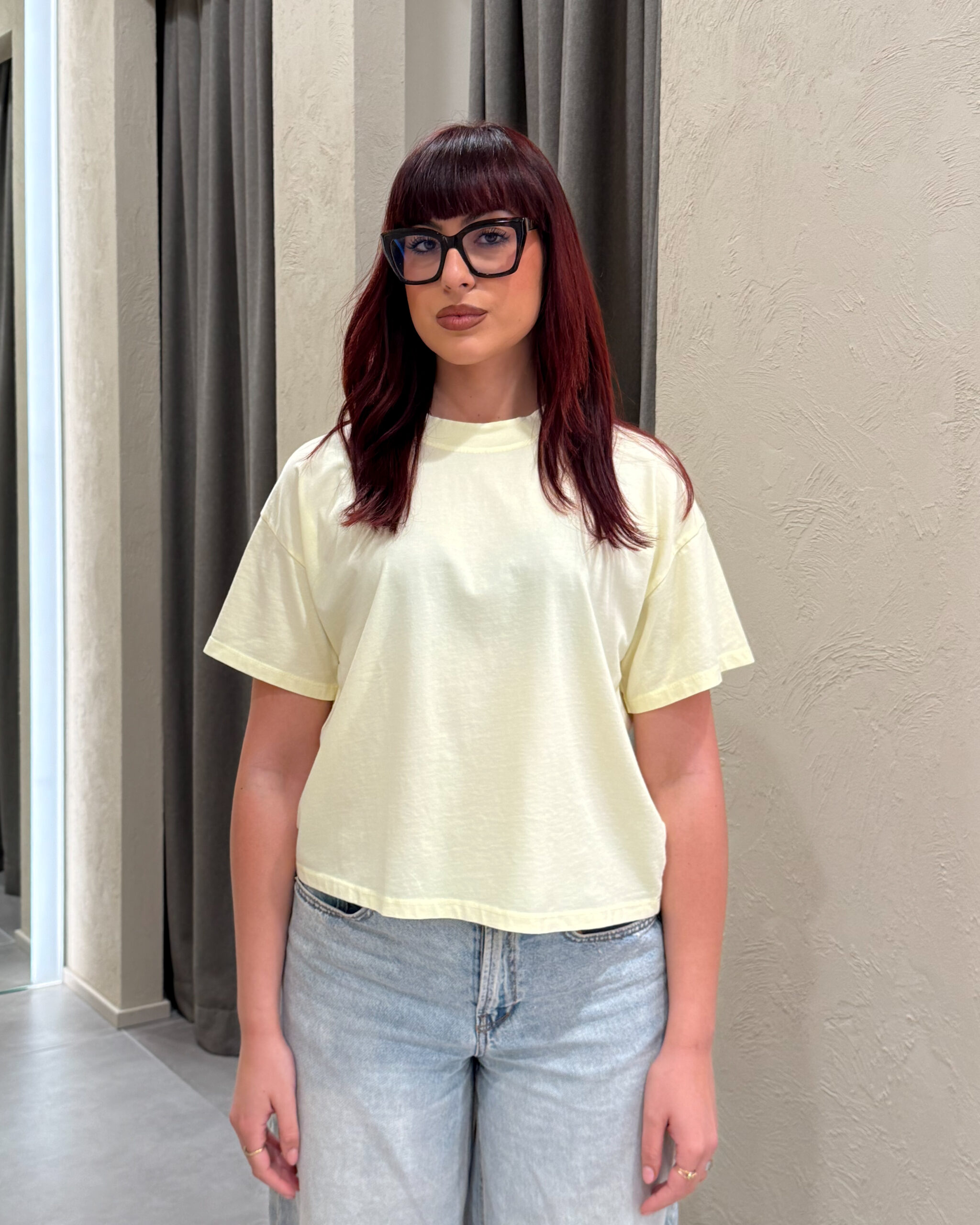 Alternative view of T-SHIRT A SCATOLETTA CON MANICA CORTA - HAVEONE