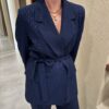 BLAZER GESSATO CON FUSCIACCA - EVA - VICOLO