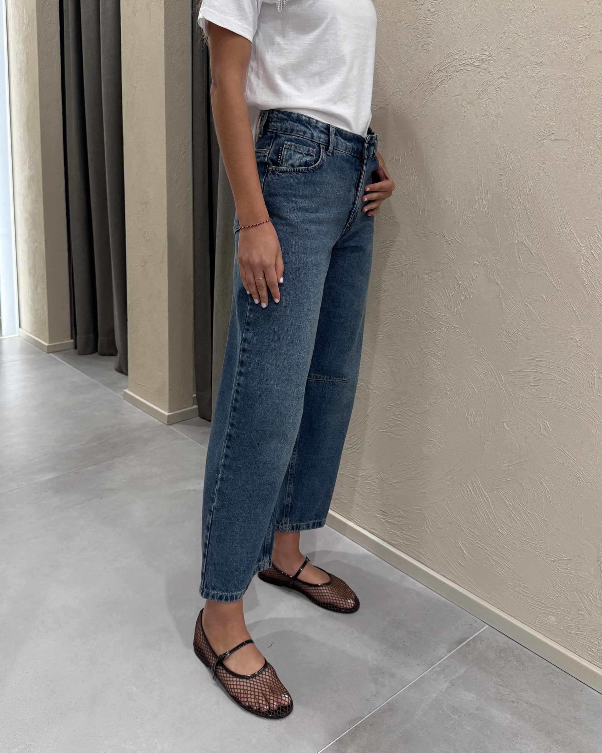 JEANS CARROT-FIT CON PINCES - JUDO - HAVEONE