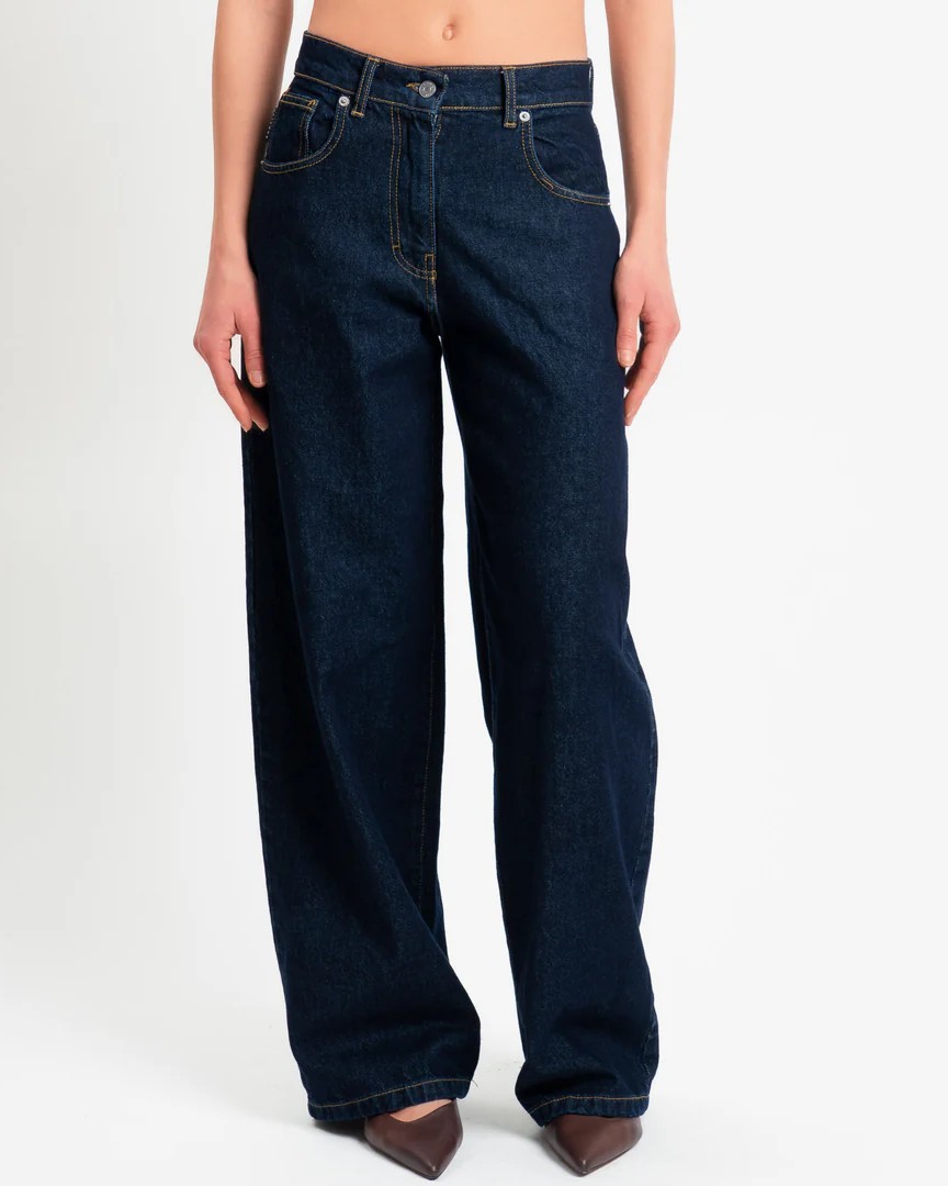 JEANS WIDE-LEG LAVAGGIO RAW - BELLA - HAVEONE