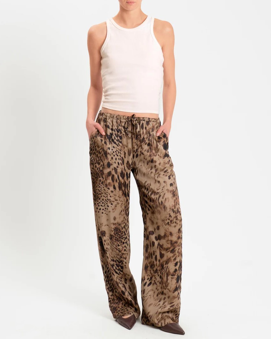 Alternative view of PANTALONE ANIMALIER 100% VISCOSA -  SOUVENIR