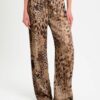 PANTALONE ANIMALIER 100% VISCOSA -  SOUVENIR