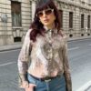CAMICIA IN 100% VISCOSA - TENSIONE IN
