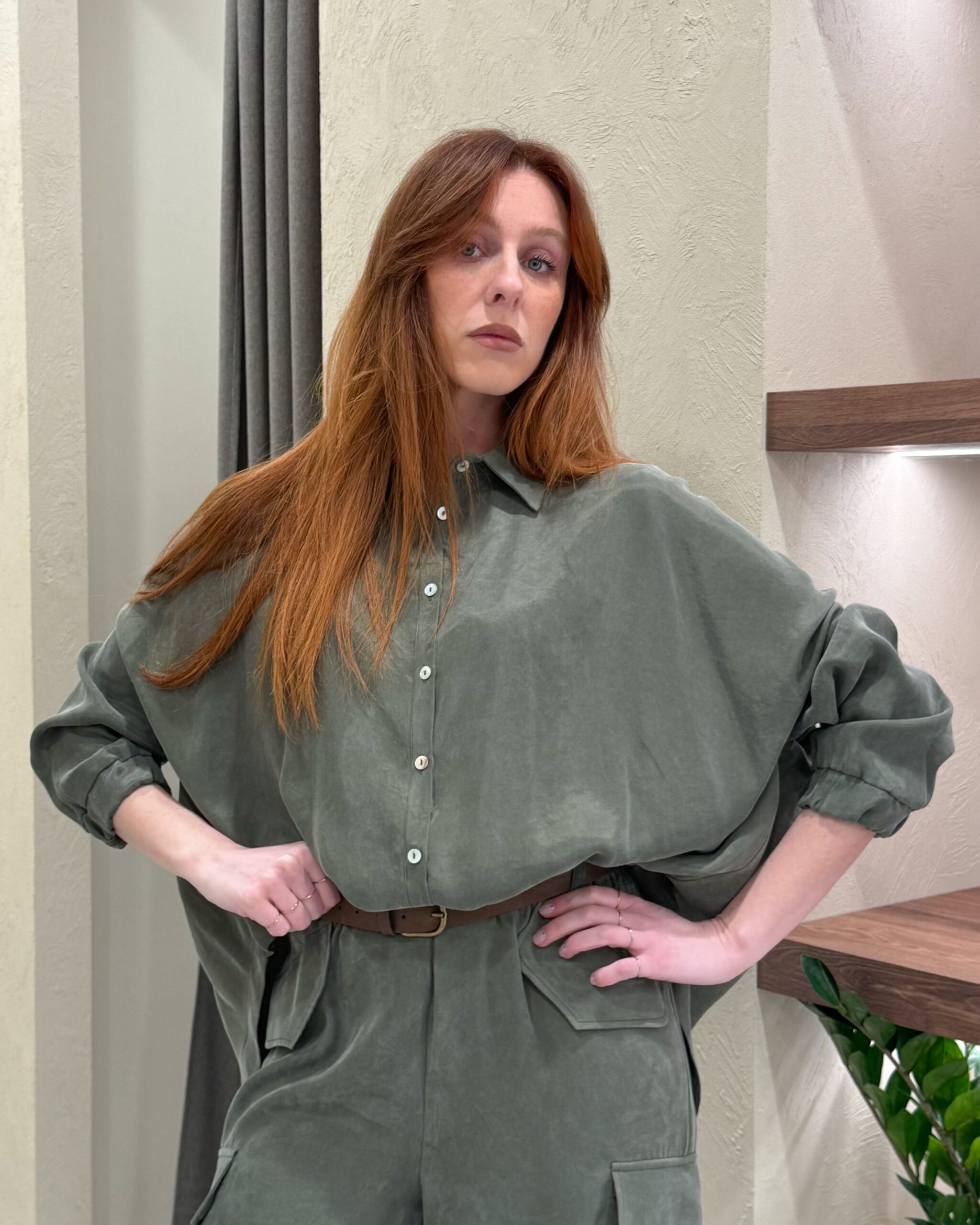 CAMICIA CON COULISSE - TENSIONE IN