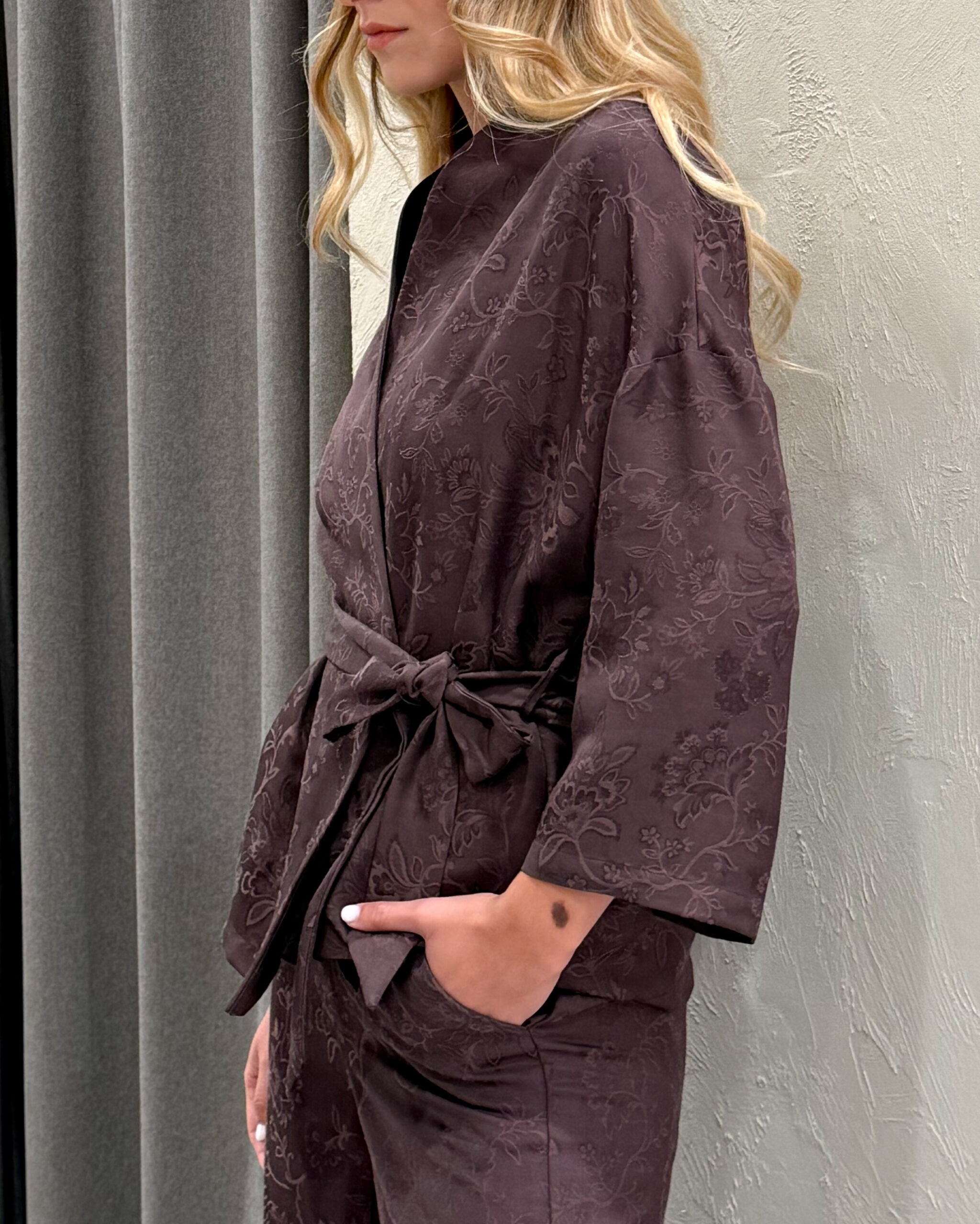 GIACCA KIMONO JACQUARD - SAKURA - PHILIA LOFT