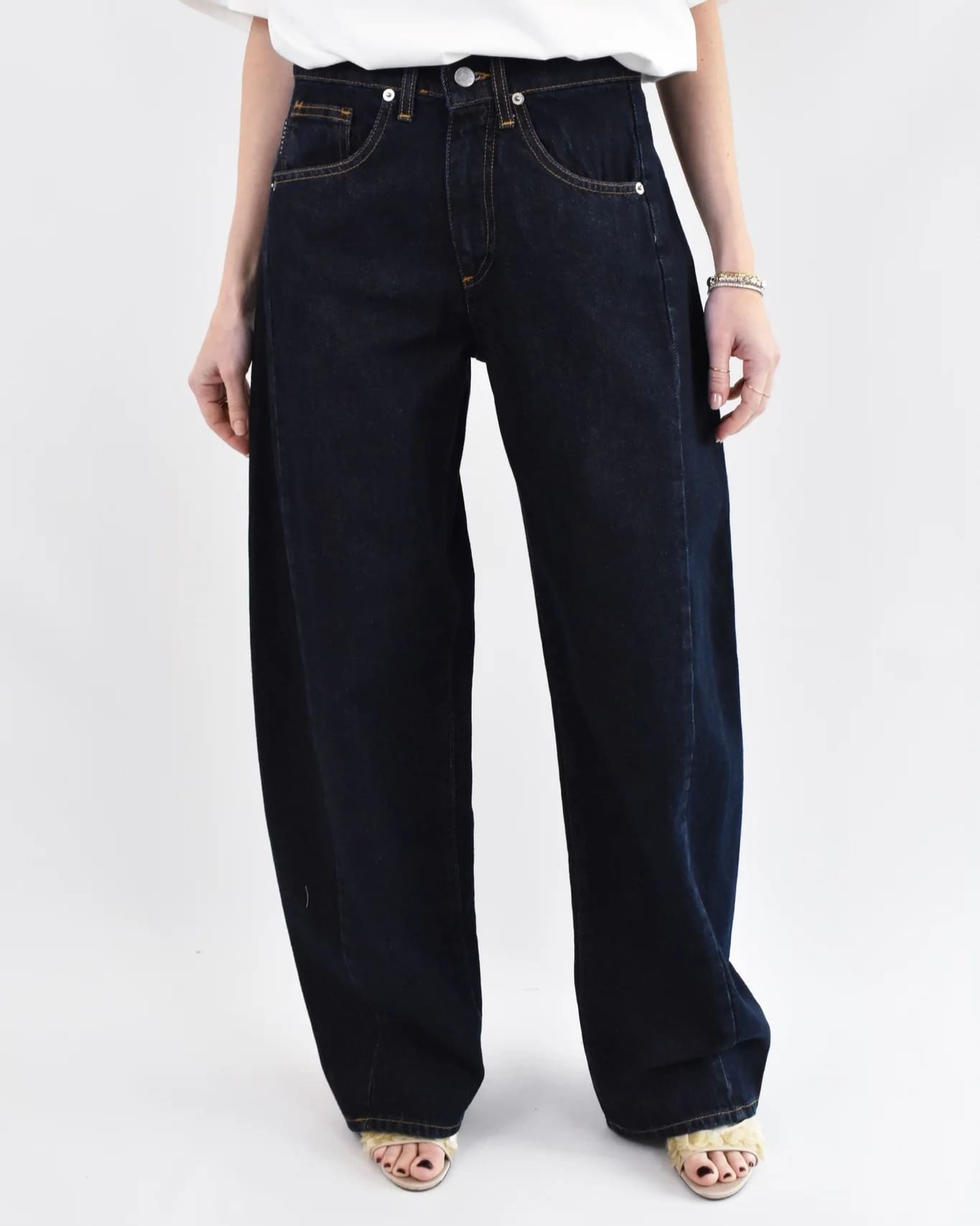 JEANS BALLOON LAVAGGIO SCURO - LUCY - HAVEONE