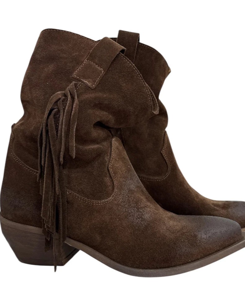 STIVALE TEXANO CON FRANGE - OVYÉ