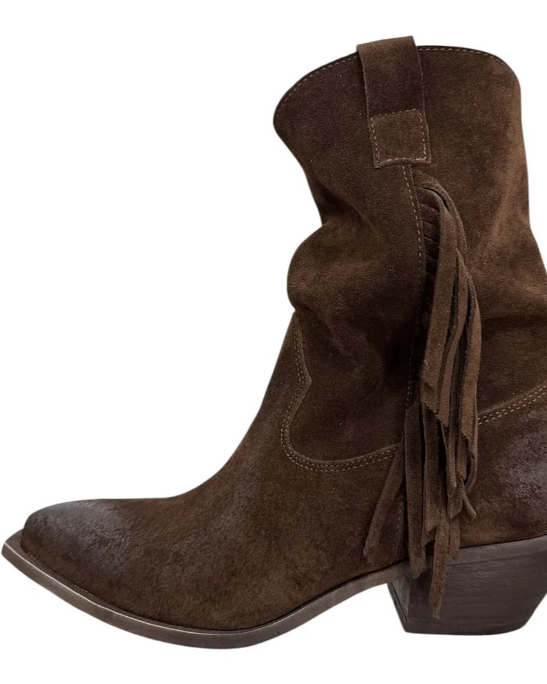 Alternative view of STIVALE TEXANO CON FRANGE - OVYÉ