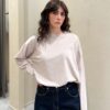 T-SHIRT IN COTONE A MANICA LUNGA - VICOLO