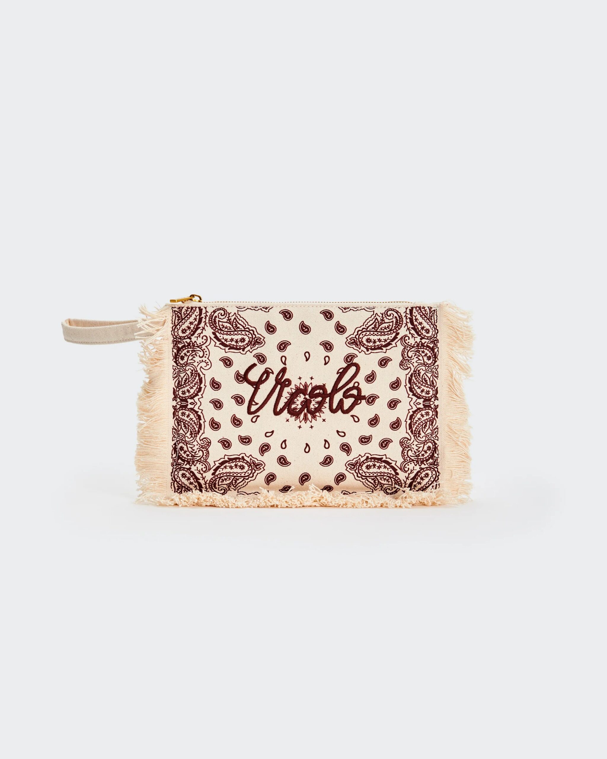 POCHETTE BANDANA IN CANVAS - VICOLO
