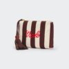 POCHETTE IN CAVAS A RIGHE - VICOLO